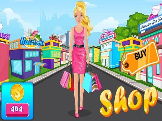 Girl Shopping For Party screenshot 2