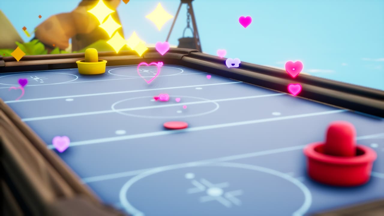 Tropical Air Hockey screenshot 3