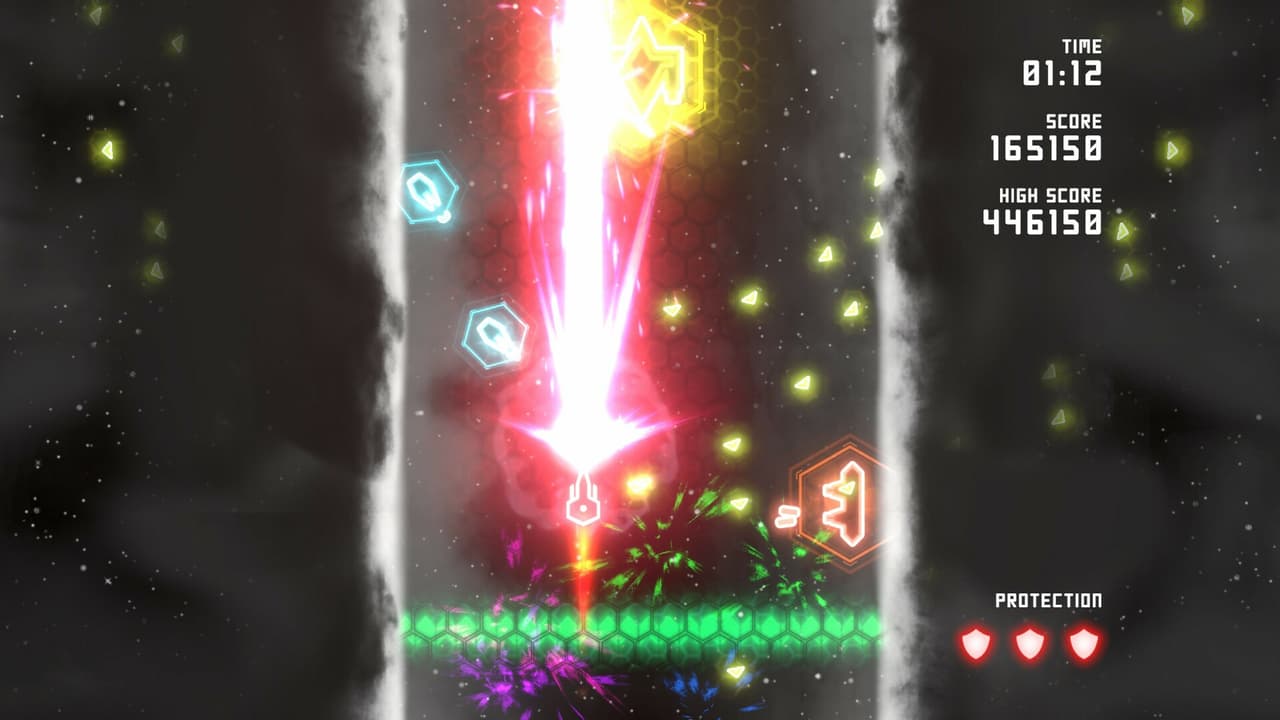 Neon Ships: The Typeem Up Shooter screenshot 4