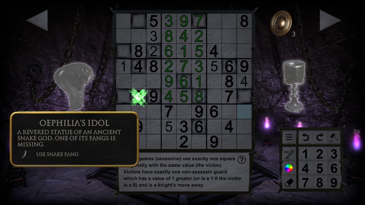 Mythos: Sudoku screenshot 4