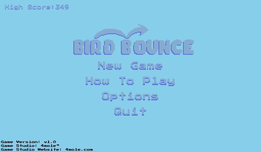 Bird Bounce (4mole) screenshot 2