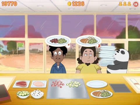 Stirfry Stunts – We Bare Bears Cooking Game Starring Chef Ice Bear screenshot 3