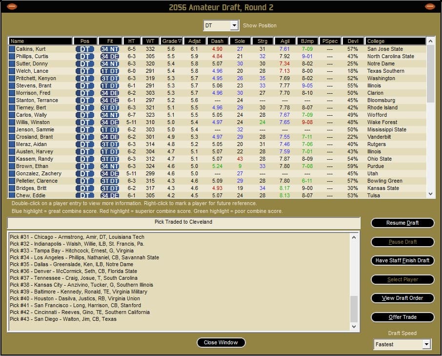 Front Office Football Eight screenshot 4