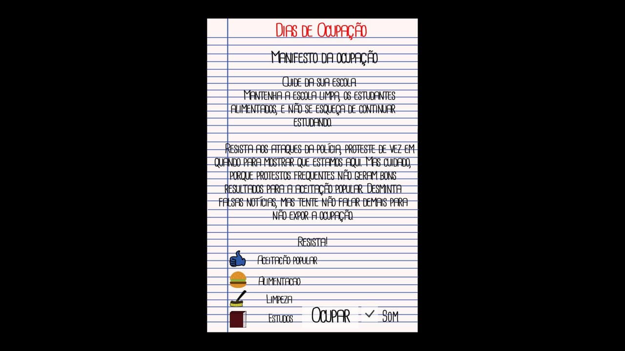 Dias de Ocupação