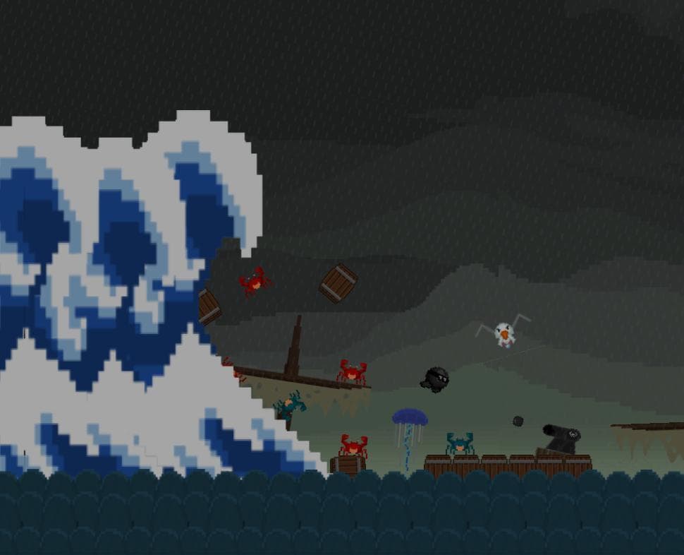 Bomby Run - Level 5, Stormy Shore v1.0