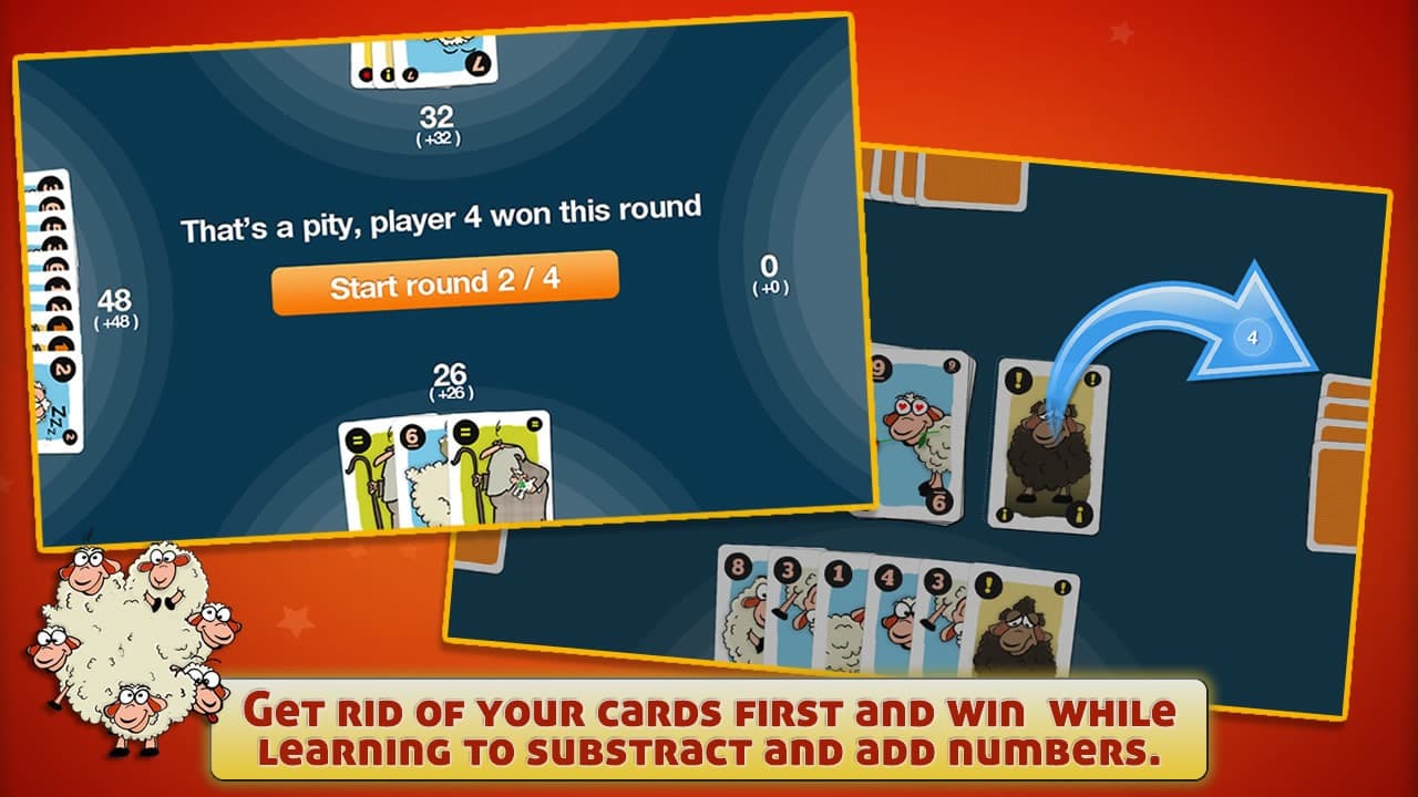 Sheepless Nights (Math cardgame) screenshot 5