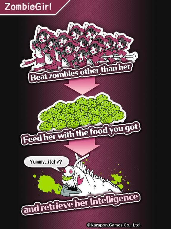 ZombieGirl-Zombie growing game screenshot 3