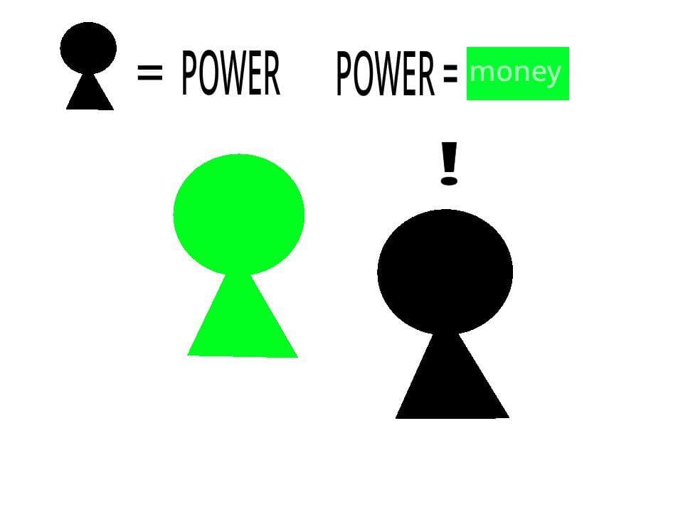 life = power power = money