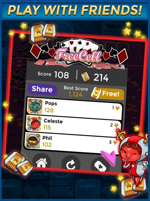 FreeCell Cash Money App