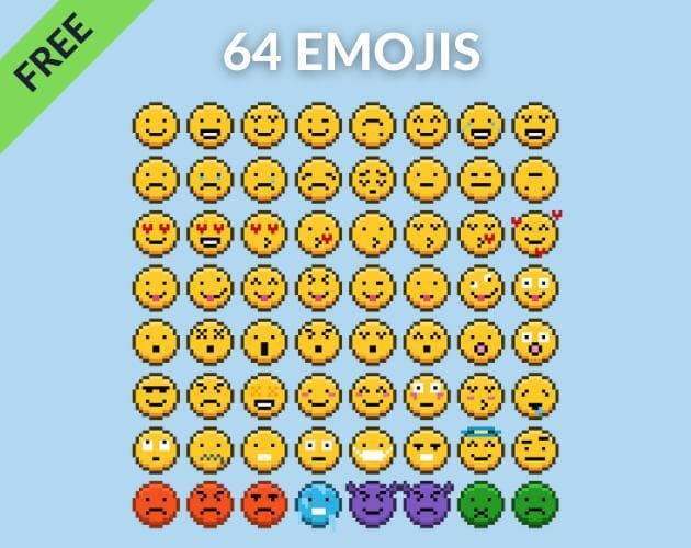 64 FREE Emoji Asset Pack screenshot 2