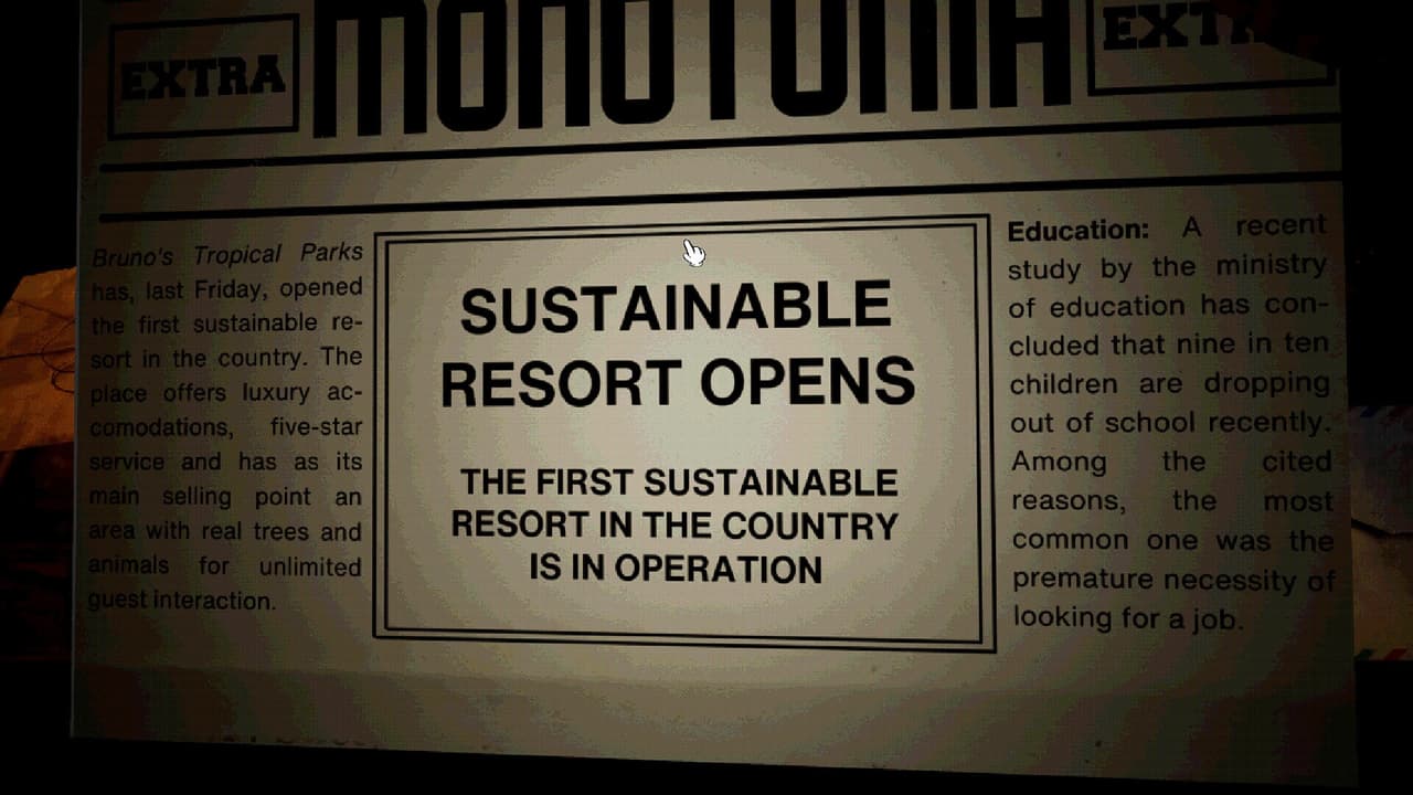 MONOTONIA: First Contact