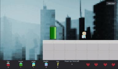 OGA jam Science Platformer