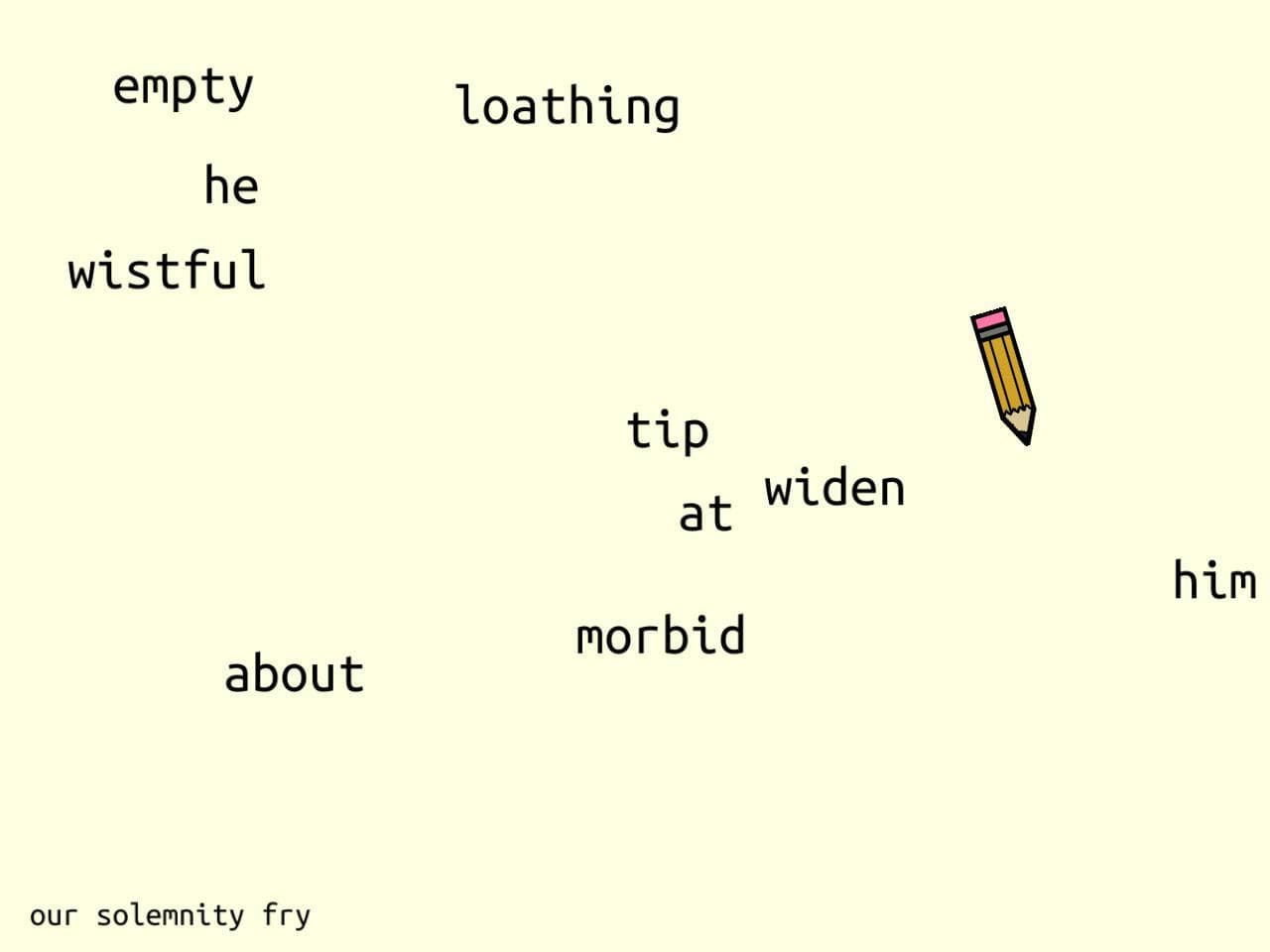 Pencil Poetics
