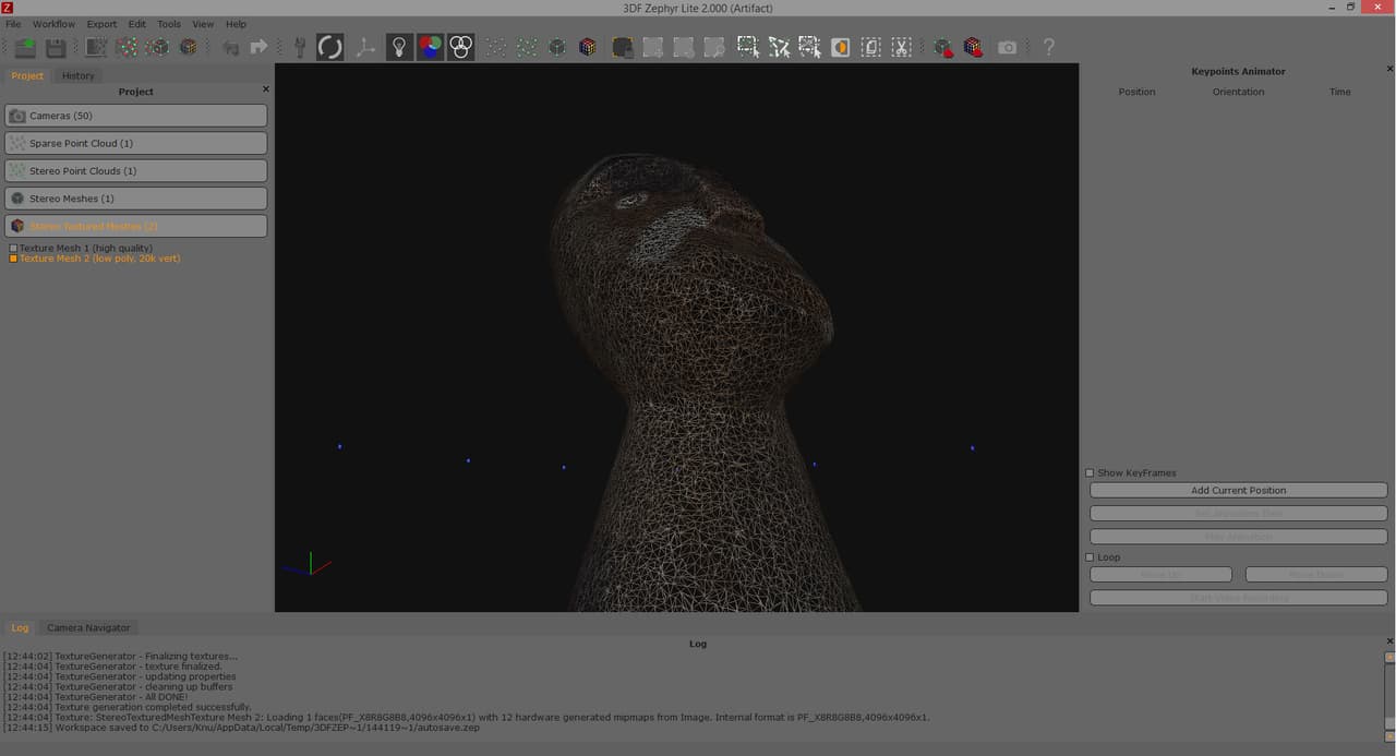 3DF Zephyr Lite screenshot 5
