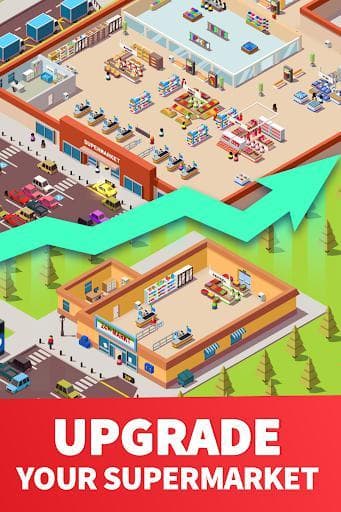 Idle Supermarket Tycoon - Tiny Shop Game screenshot 5