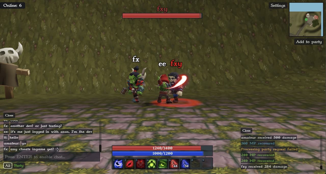 Enion Online screenshot 2