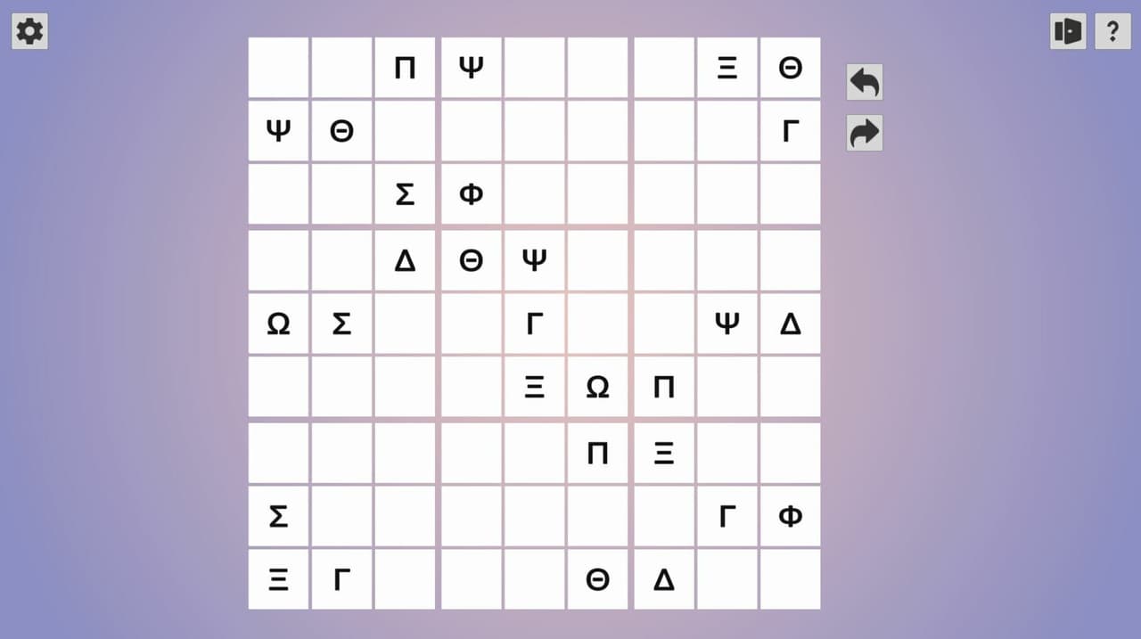 Symbol Sudoku screenshot 4