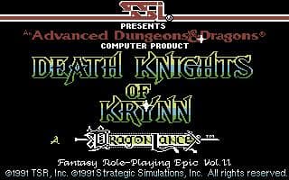 Death Knights of Krynn screenshot 4