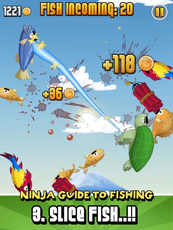 Ninja Fishing screenshot 5