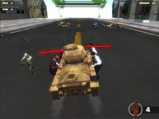 Zombies Racing Shooting Free Game screenshot 2