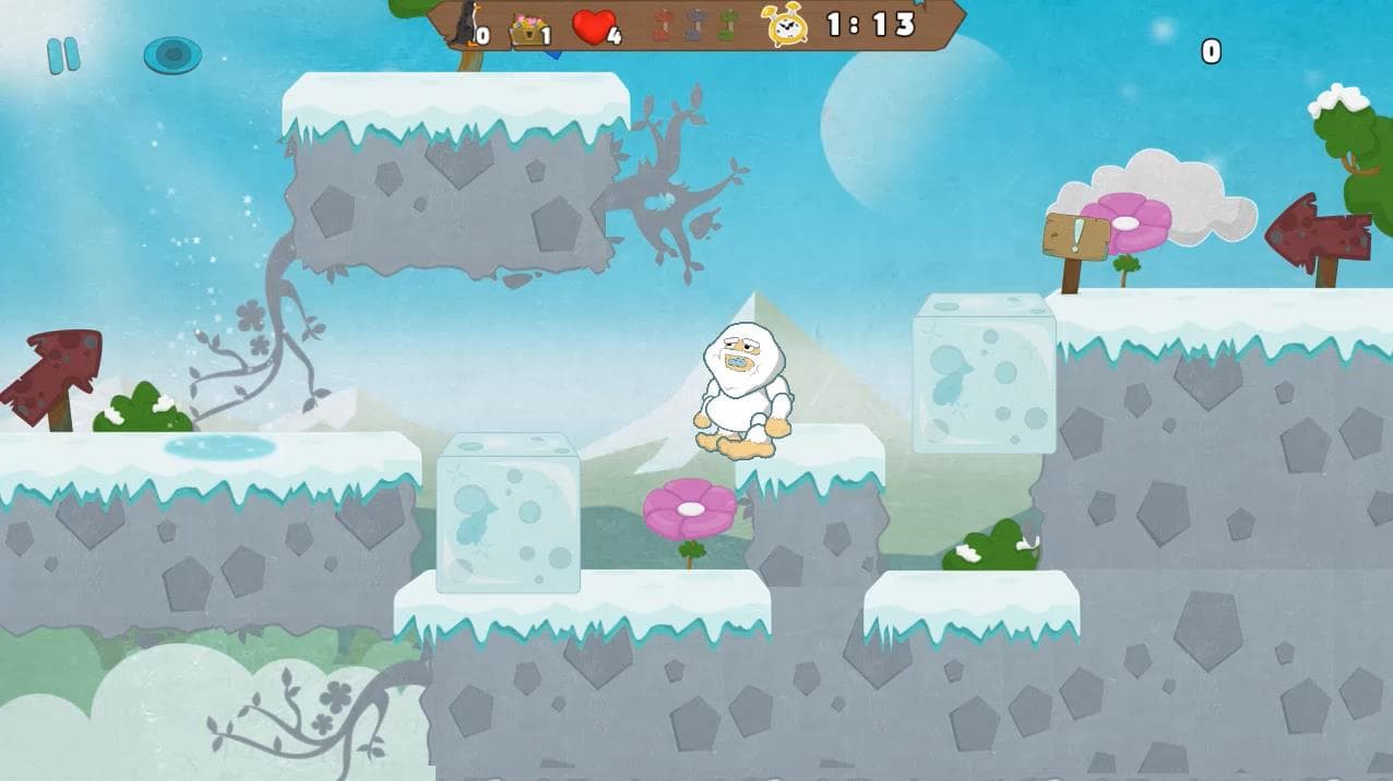 Yeti Adventure screenshot 4