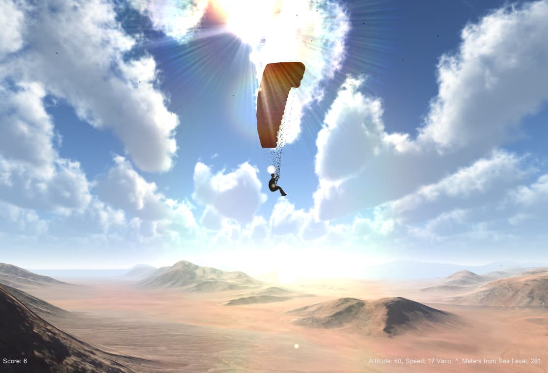 3D Paraglider screenshot 2
