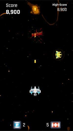 Space Fighter (itch) (DarkLynxDEV) screenshot 2