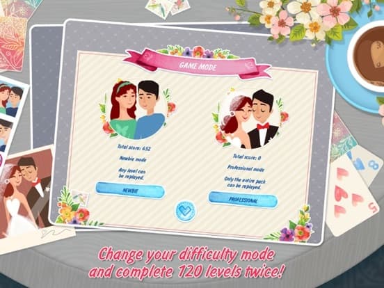 Solitaire: Match 2 Cards. Valentines Day Free. Matching Card Game screenshot 5
