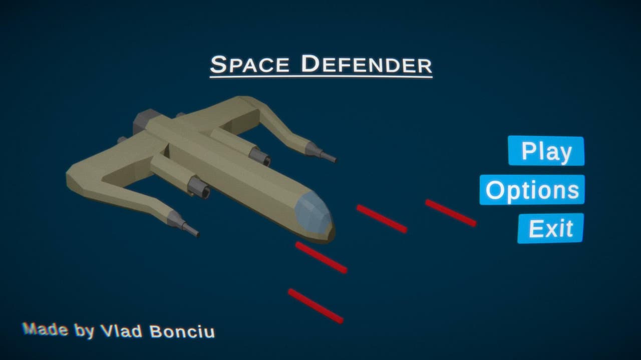 Space Defender (Vlad Bonciu) screenshot 2