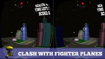 Big City, Bigger Robot FREE for Google Cardboard screenshot 3