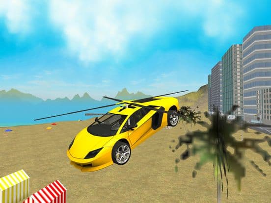 San Andreas Helicopter Car Flying 3D Free screenshot 5