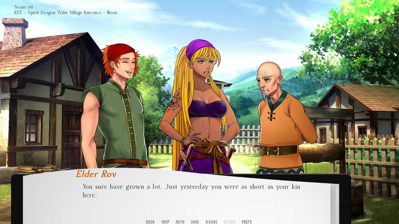 Dragon Tribe the Visual Novel Demo