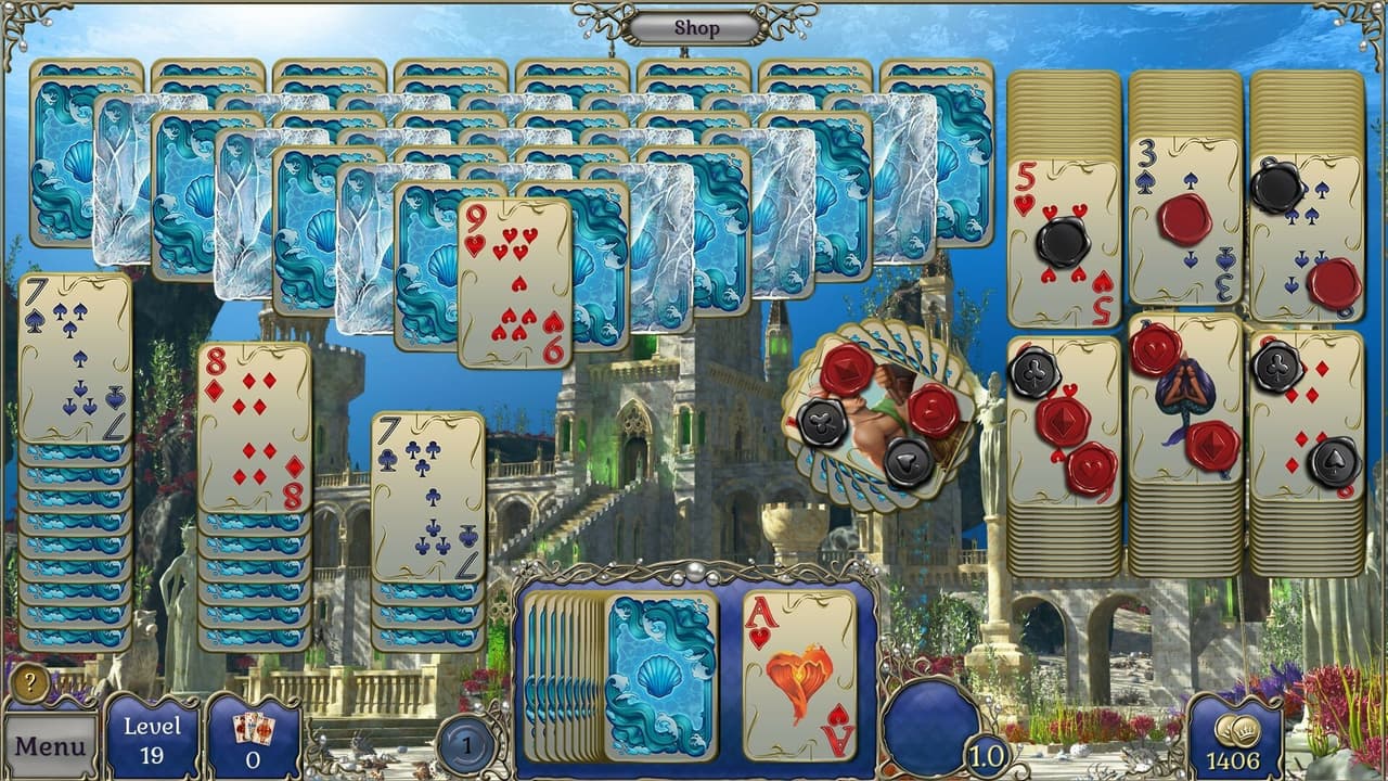 Jewel Match Atlantis Solitaire 2 - Collectors Edition screenshot 3
