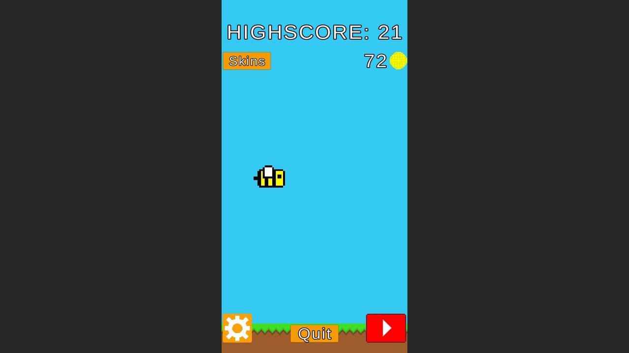 Flappy Bee (itch) (Dev Matt) screenshot 2