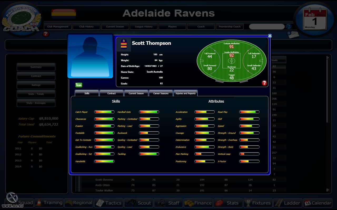 Premiership Coach 2010 screenshot 6