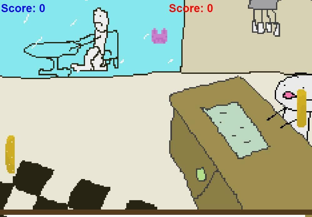 Pong, But Terrible