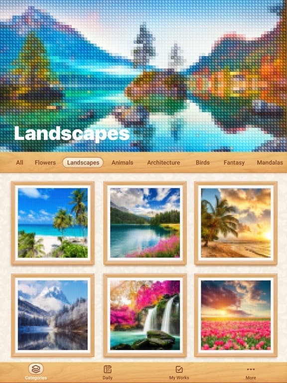 Cross Stitch: Color by Number screenshot 6