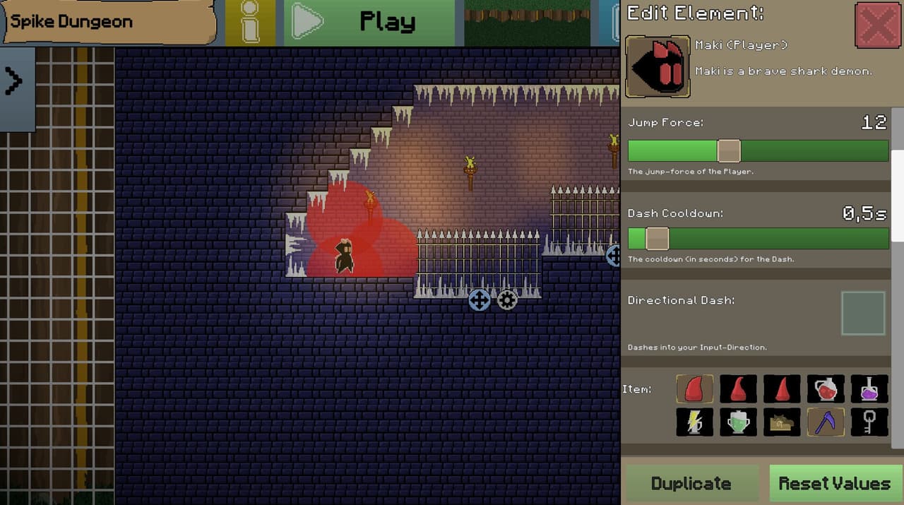 Makis Adventure: Level Editor