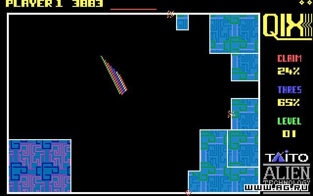 Qix: The Computer Virus Game screenshot 3