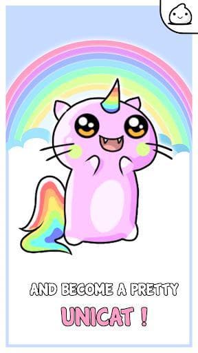 Unicorn Cat Evolution - Idle Cute Kawaii Clicker screenshot 4