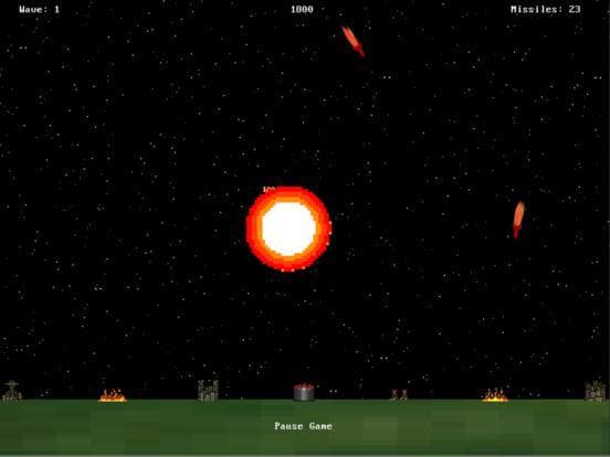 Missile Commandish screenshot 3