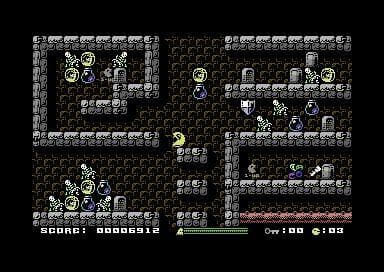 Platman Worlds (C64) screenshot 4