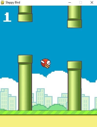 Flappy Bird Python screenshot 2