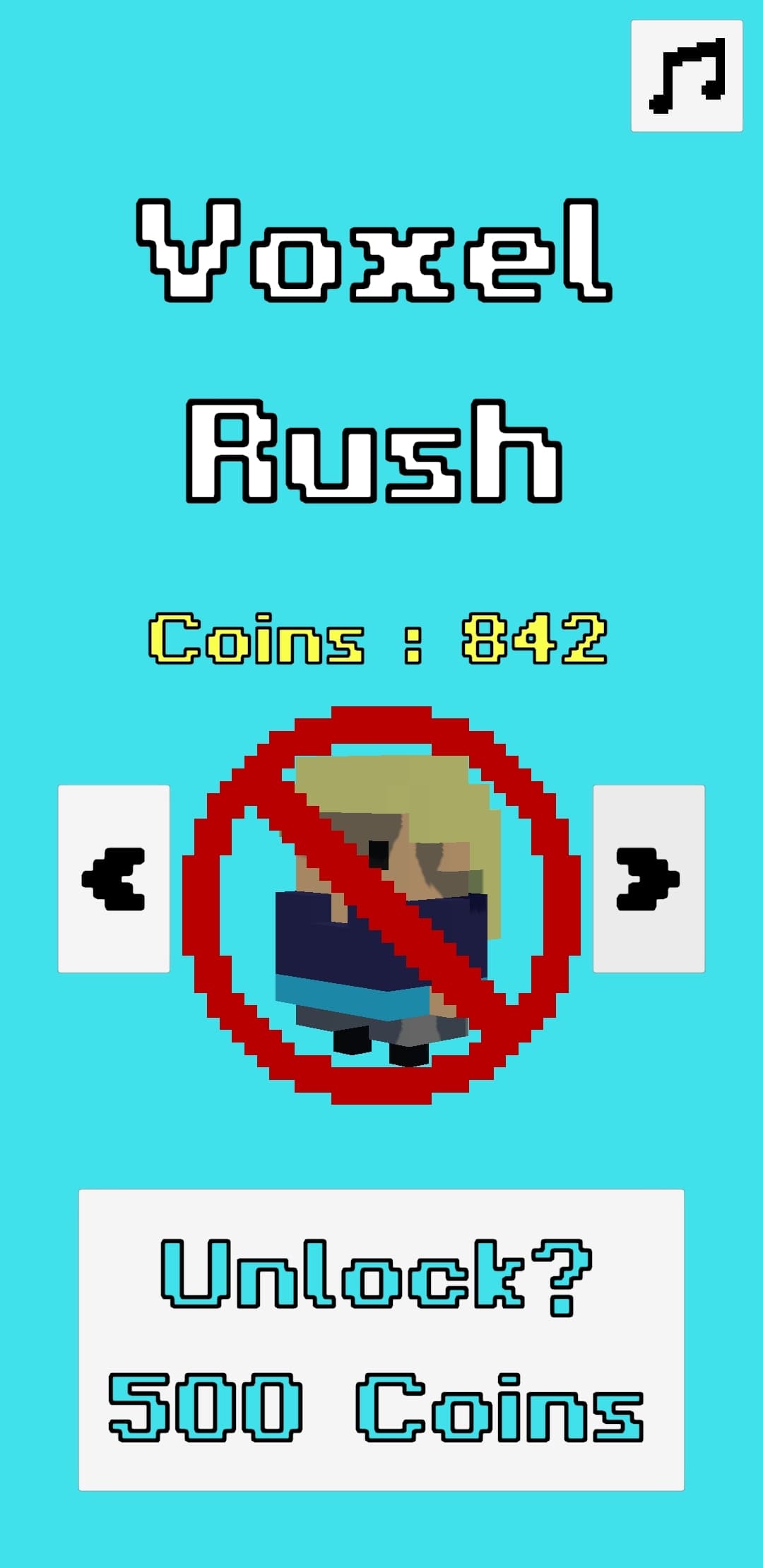 Voxel Rush (MunterGames) screenshot 4
