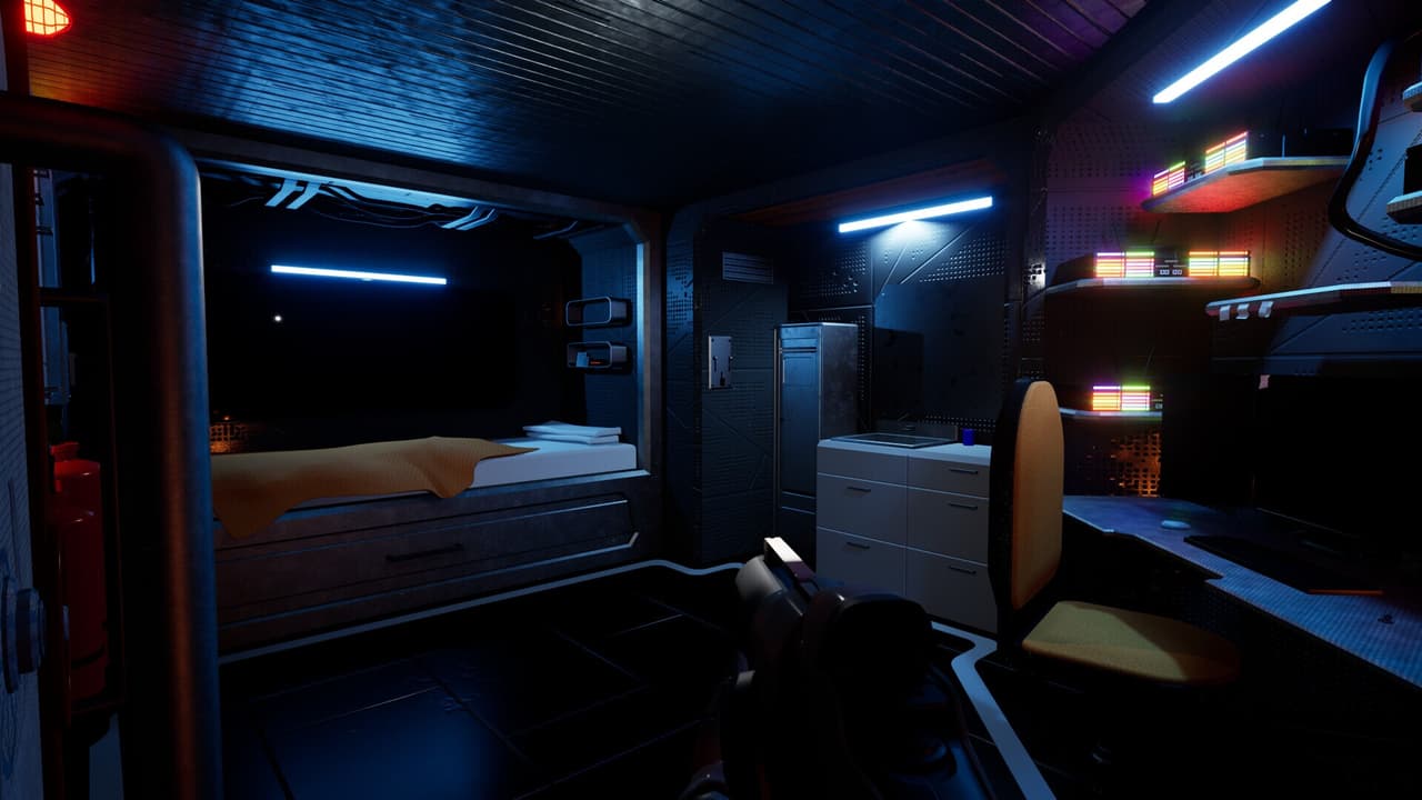 Horror Space Station Environment (University Work 2022) screenshot 3