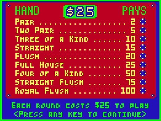 Poker Squares screenshot 2