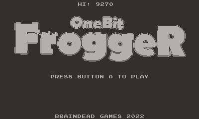 OneBit Frogger (Playdate) screenshot 3