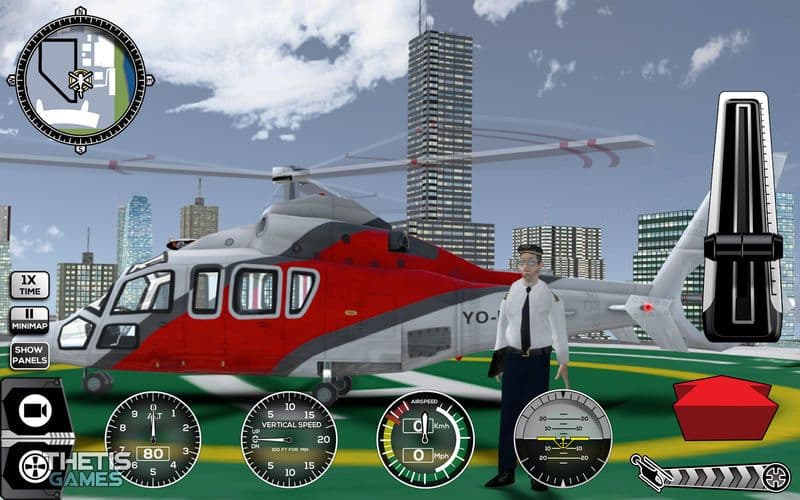Helicopter Simulator 2017 Premium screenshot 3