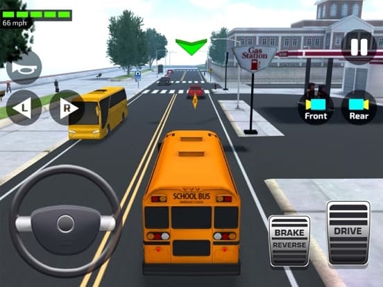 School Bus Simulator Games 3D screenshot 2