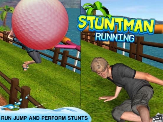 Legendary Stuntman Run: 3D Kid Running Game